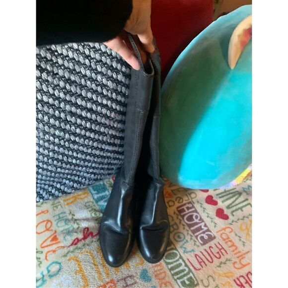Tahari Black Rupert Riding Boots - Picture 9 of 9